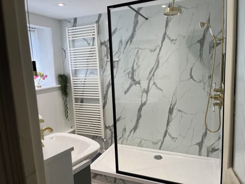 Bathroom walk-in shower