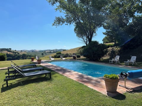 Swimming pool and views