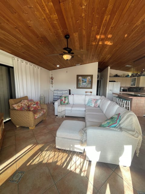 Brand new sectional sofa with storage and pull out bed