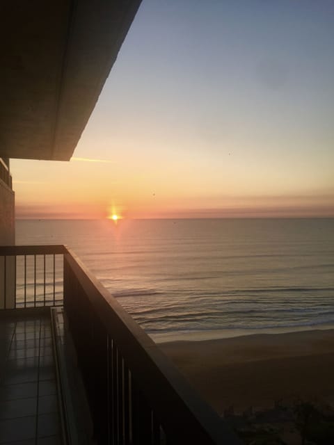 Sunrise seen from the balcony