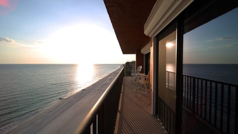 Private Balcony View looking north 