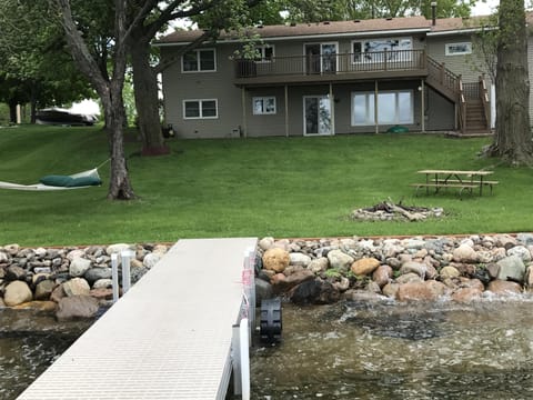 This view just makes us relax when we look at it...come and enjoy the hammock!