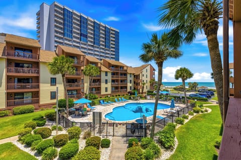 Amazing Balcony View of the Pool & Beach
