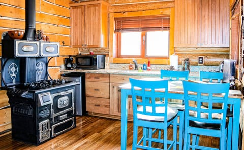 Kitchen is Saddle Cabin!