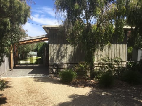 Carport and front entrance 