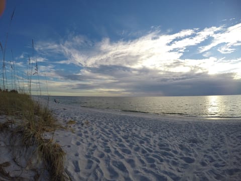 Bayport Beach across street