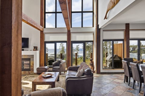 Open living floor plan