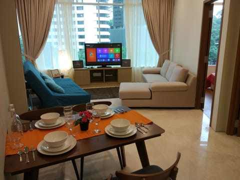Living room decorated to make you feel at home