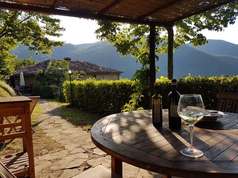  The  exterior from the outside dining area