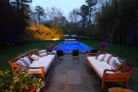 Backyard lounge