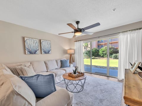 Living Area With Access To Patio