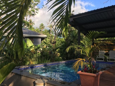 Relax beside our fabulous saltwater pool.