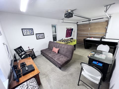 Our Game room will be the zone spot for competition family fun!  