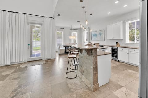 Kitchen is not only lovely - it has a heated floor