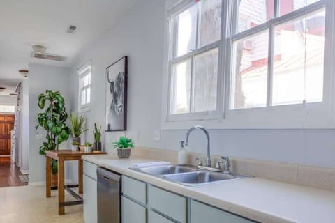 Fully stocked kitchen