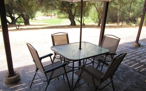 Fairway view from the lower patio