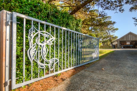 Gated driveway and fenced yard!