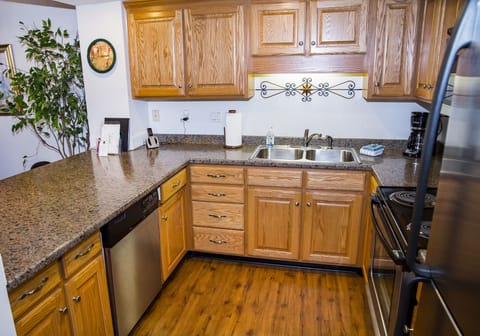 Remodeled kitchen