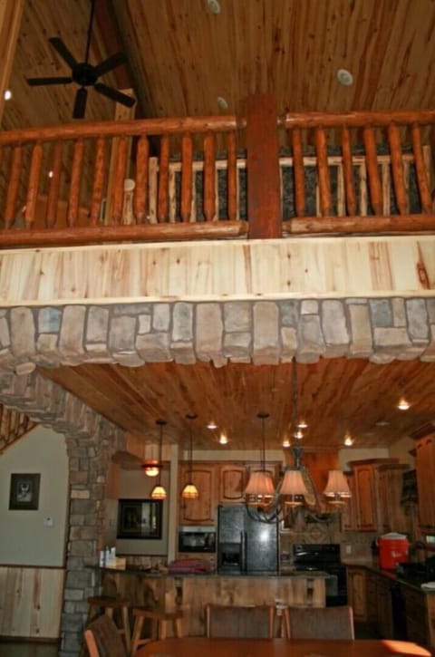 View of kitchen from the dining room