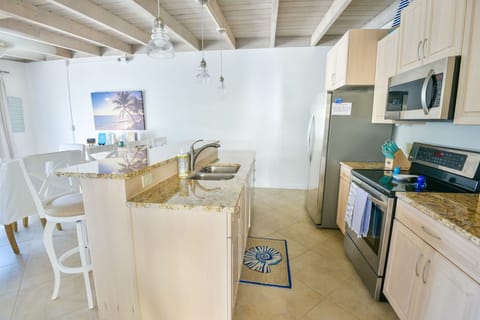 Fully stocked kitchen