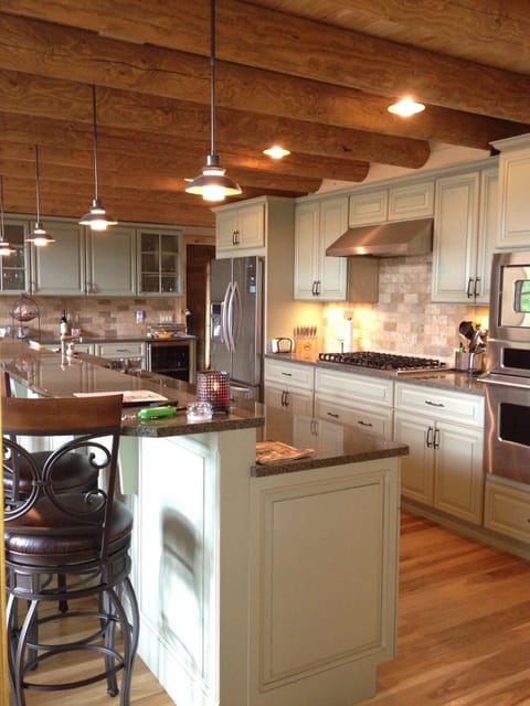 Kitchen open into Great Room