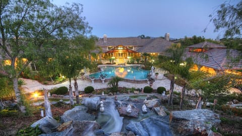 Waterfall in back yard