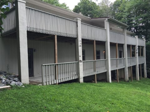 Back view of Upper and Lower Decks
