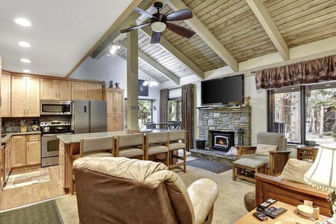 Open floor plan living area