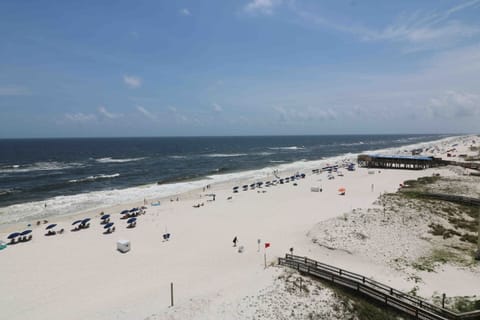 Beautiful ocean view from balcony