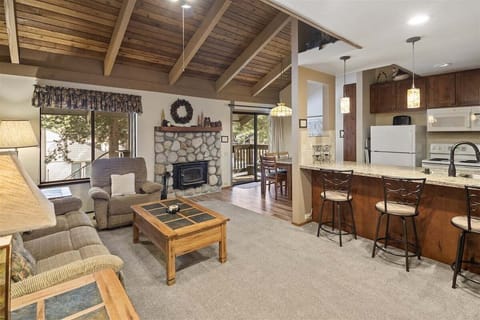 Open Area Living Room Towards Dining Room and Kitchen