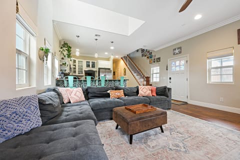 Our oversized family room.