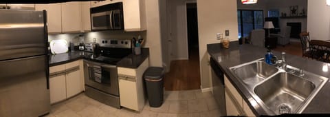 Kitchen panorama view courtesy of husband