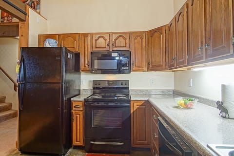 Here is the kitchen which is located on the 1st level.