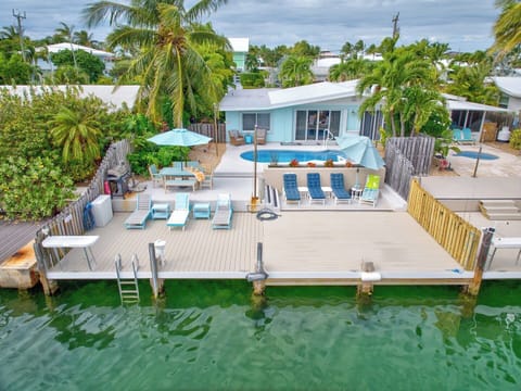 Bird eye view of home