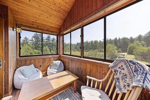 Sunroom off master bedroom