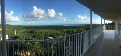 Large open private veranda