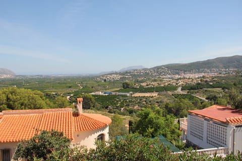 View from terrace on Orba valley
