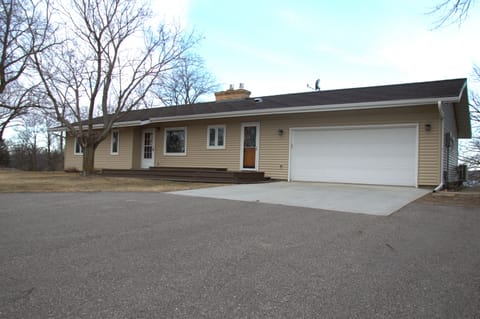 Front view of house.