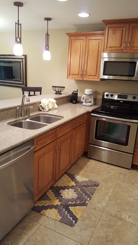 Kitchen with Stainless Steel Appliances