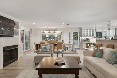 The open living area is ideal for making family memories!