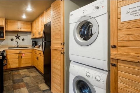 High efficiency, compact washer & dryer