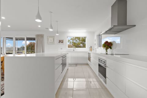 A huge well stocked kitchen perfect for every occasion.