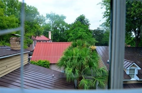 View of Beaufort's Old Point from the master bedroom.