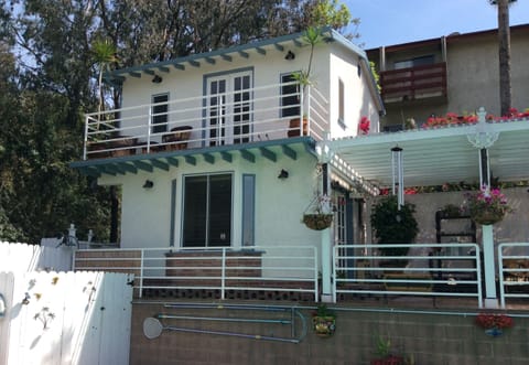 Front of property view from pool deck