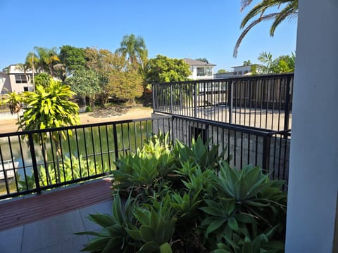 Outdoor area at rear of property with private jetty
