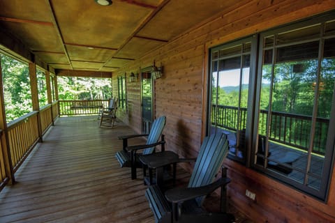 Rocking chair covered porch, of course...