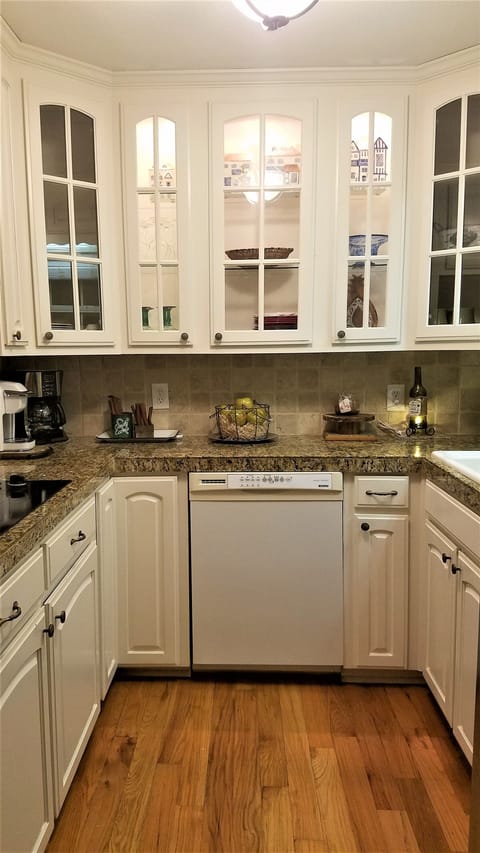 Newly remodeled kitchen