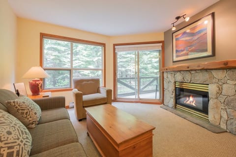 Living room: Pull out sofa