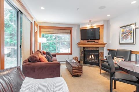 Living area: Pull-out sofa