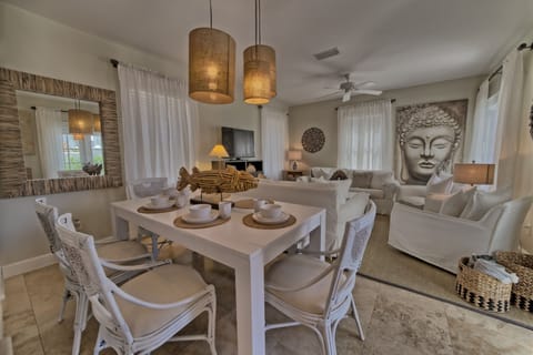 Welcome to Boho style Bali cottage South of 30A just steps from the Gulf